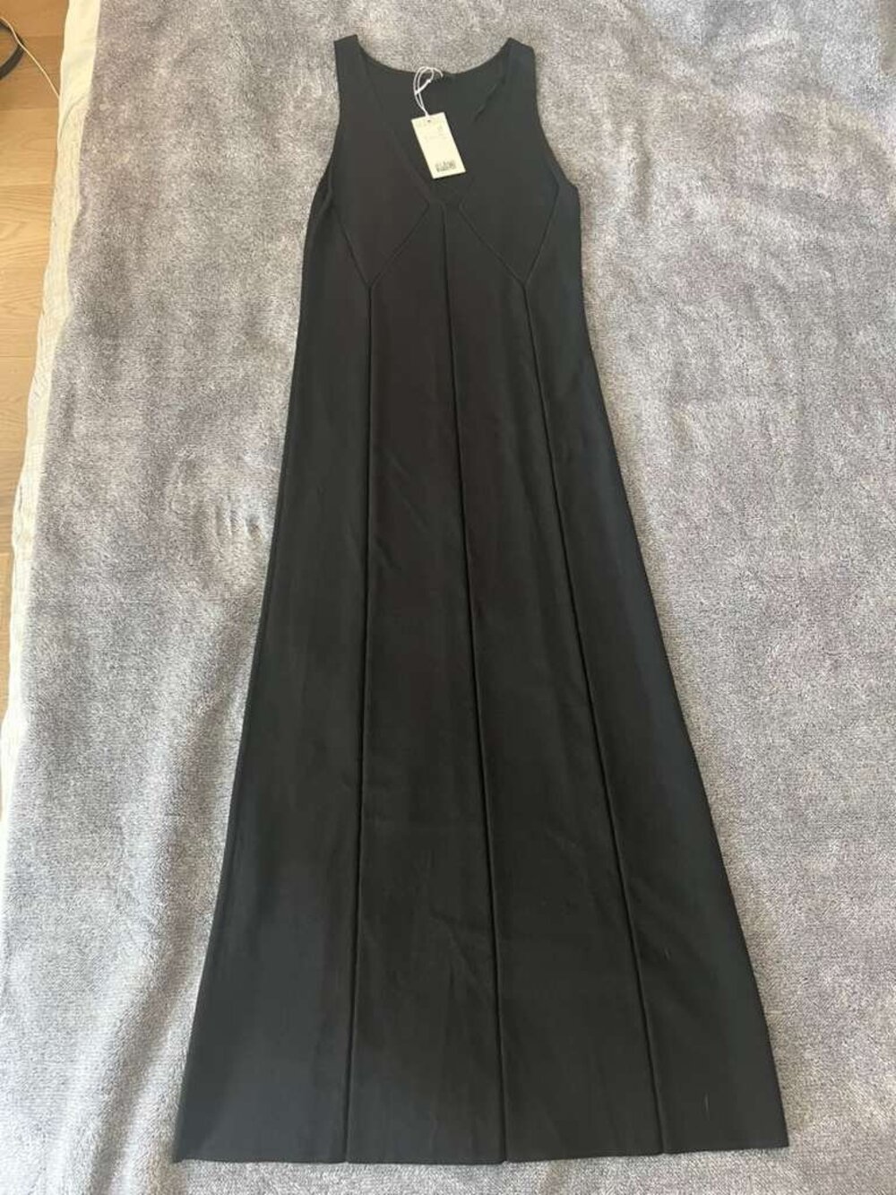 COS Black A-Line Midi Dress – New with Tags Minimal